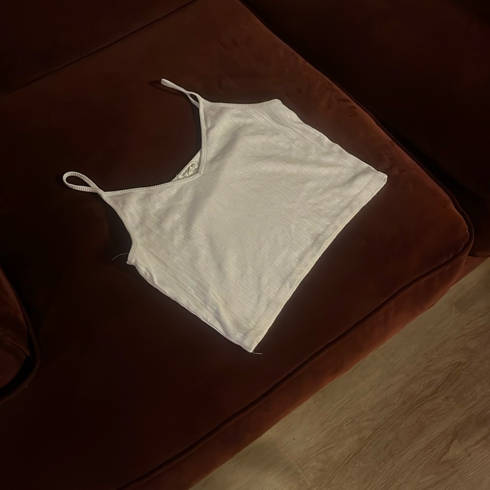 Crop Ribbed Top
